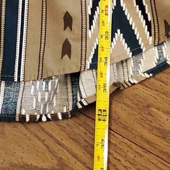 Vintage Roper Men's Aztec Print Long Sleeve Western Shirt Made in the USA 3XT - Picture 8 of 8